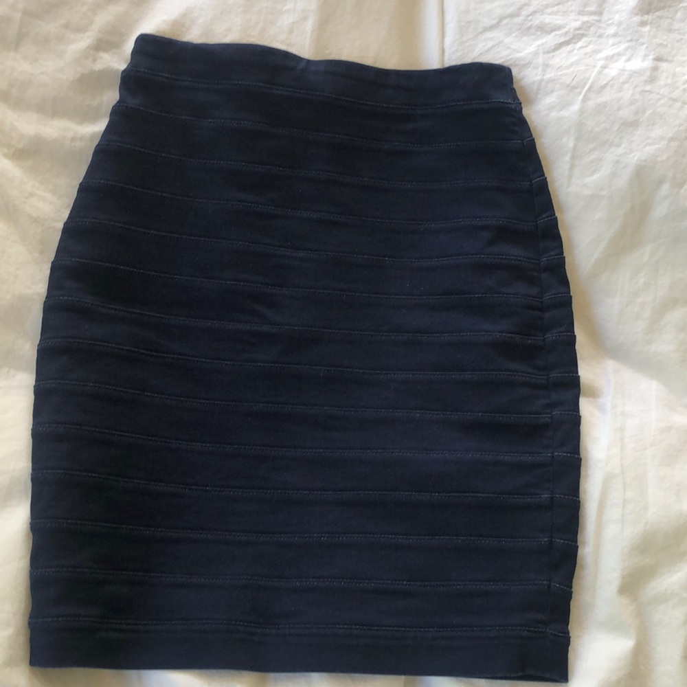 Express denim skirt